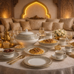 SERVICE DE 38 PCS ARABESQUE NOIR