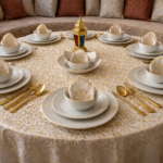 SERVICE DE 18 PIECES BLANC SIMPLE