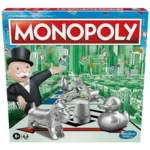 Monopoly-Jeu de dés de l'argent, des pièces et les cartes