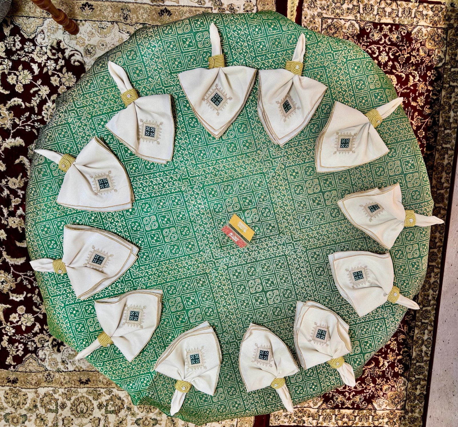 NAPPE BENCHRIF VERTE NAPPE BENCHRIF VERTE – Image 1