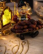 Support de dattes avec figurine ramadanesque – Image 3