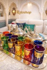 Lot de 12 verre motif Amira – Image 4