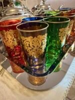 Lot de 12 verre motif Amira – Image 2