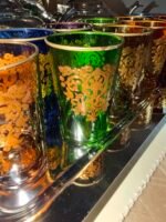 Lot de 12 verre motif Amira