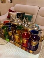 Lot de 12 verre motif Amira – Image 3